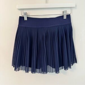 lululemon Varsity Pleated Tennis Skirt | 4 | Mid-Rise | True Navy | Skort